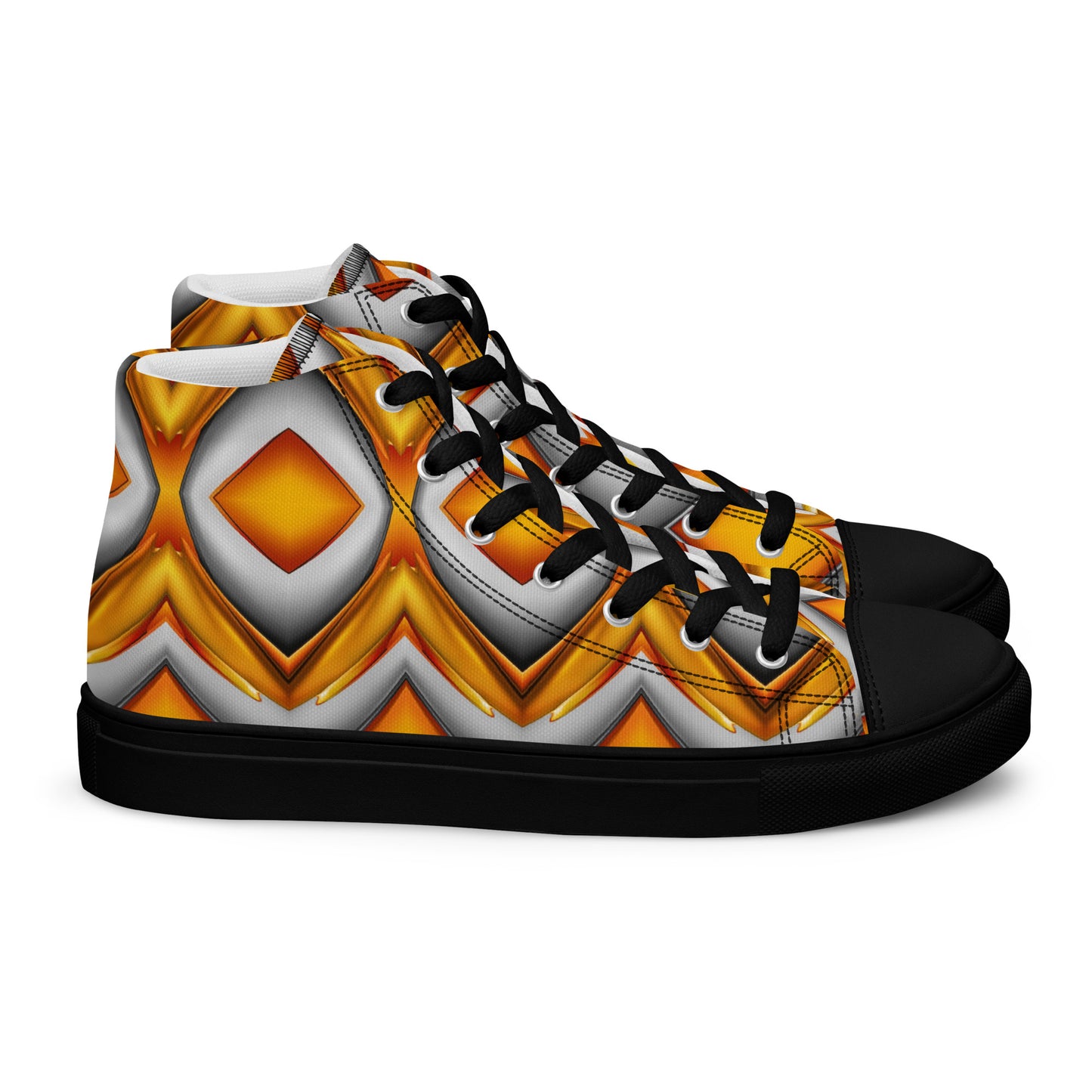 Men’s high top canvas shoes