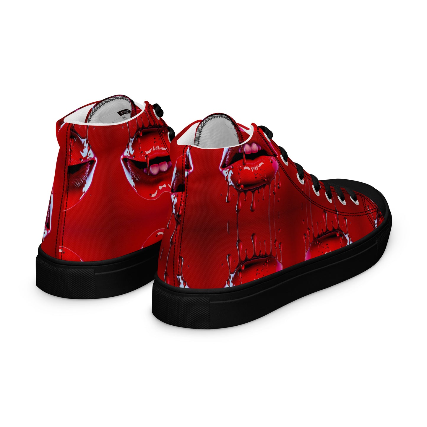 Men’s high top canvas shoes