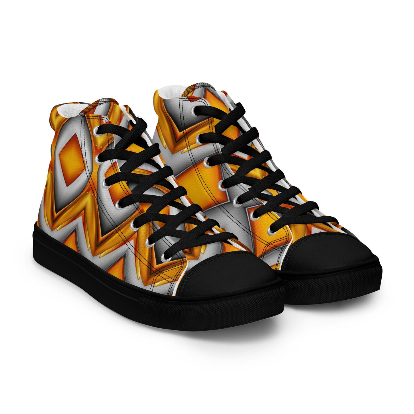 Men’s high top canvas shoes