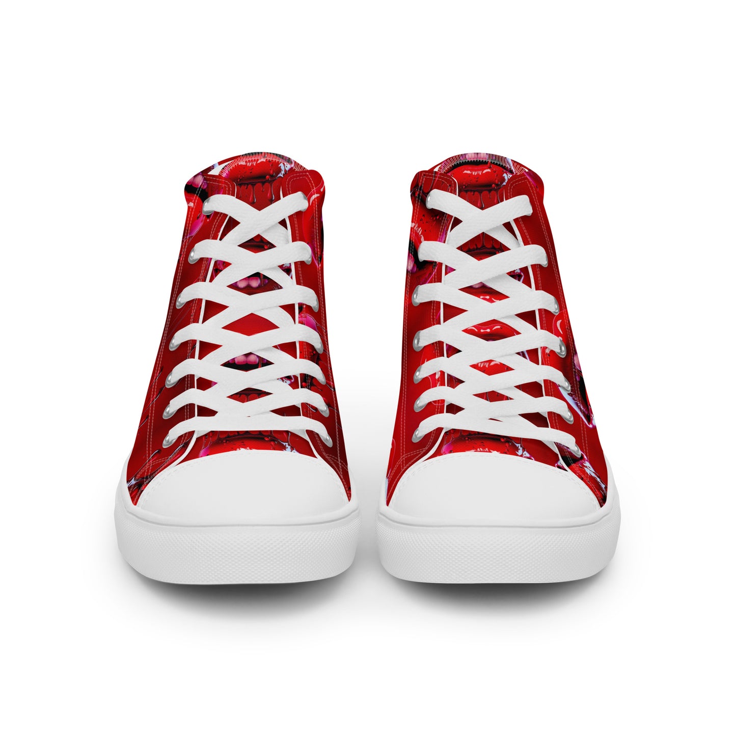 Men’s high top canvas shoes